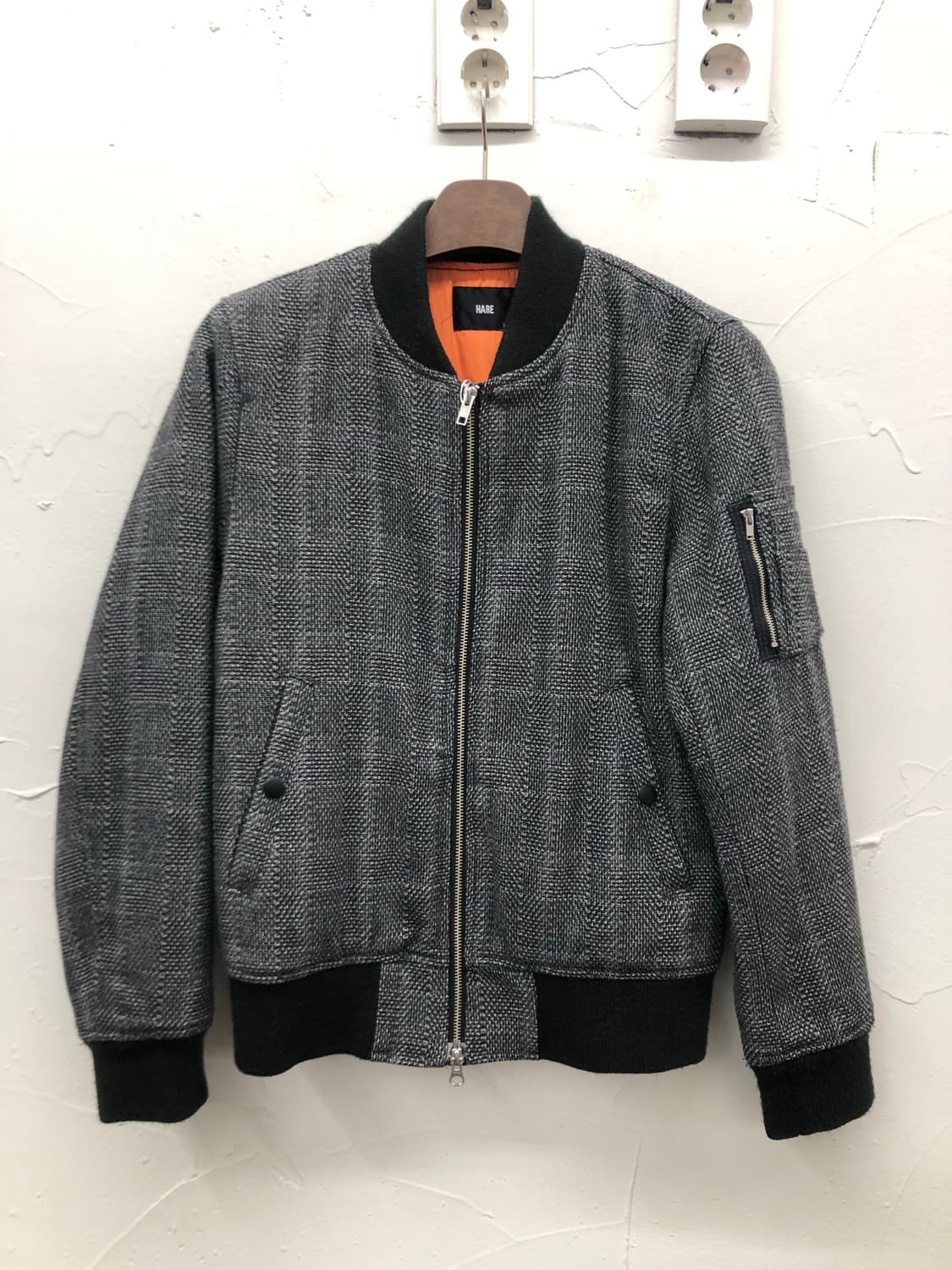 hare 트위드 ma-1 상품이미지1