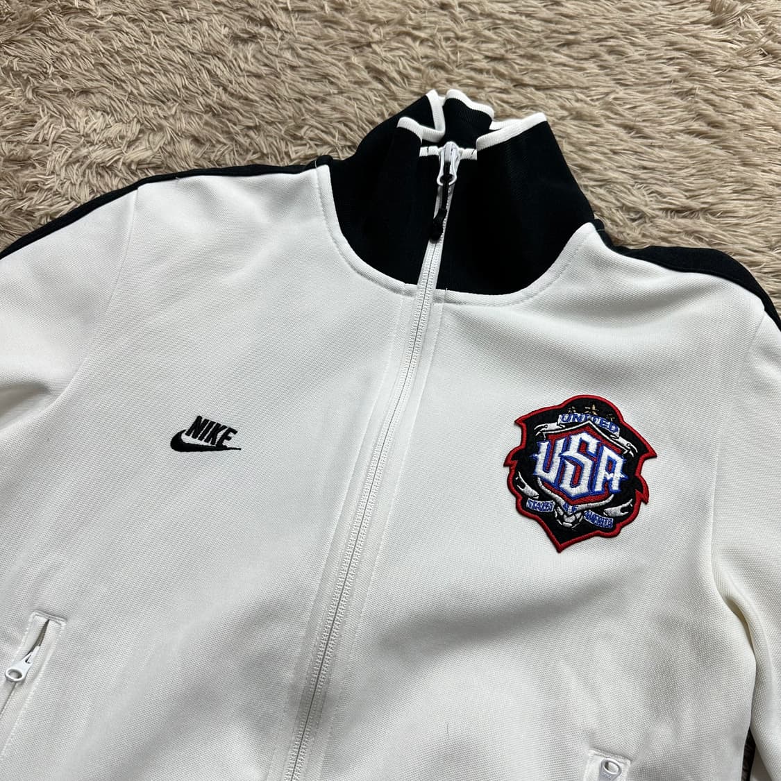 나이키 usa 트랙탑 저지 화이트 상품이미지4