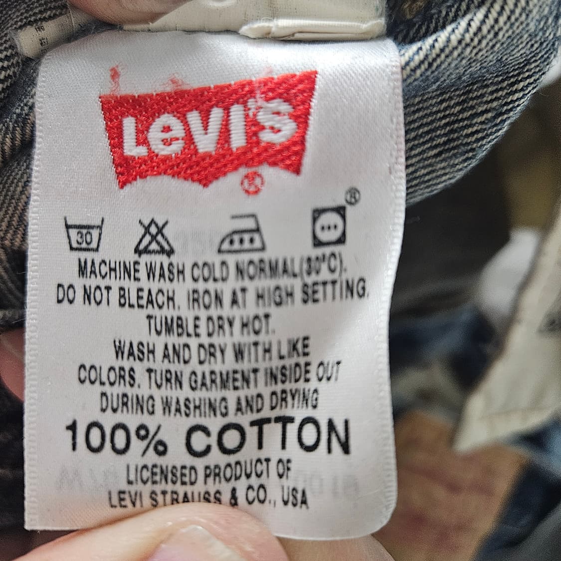 W30 리바이스 501  USA 청바지 상품이미지6