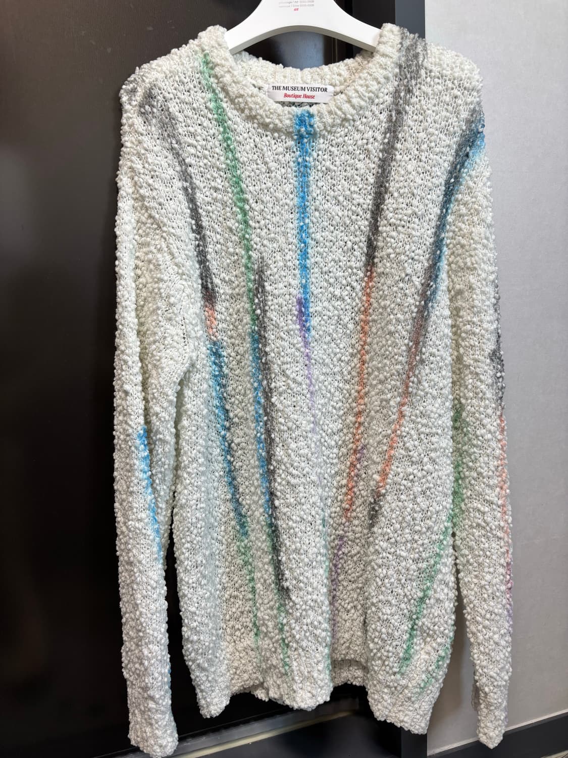 더 뮤지엄 비지터 니트 M 상품이미지3