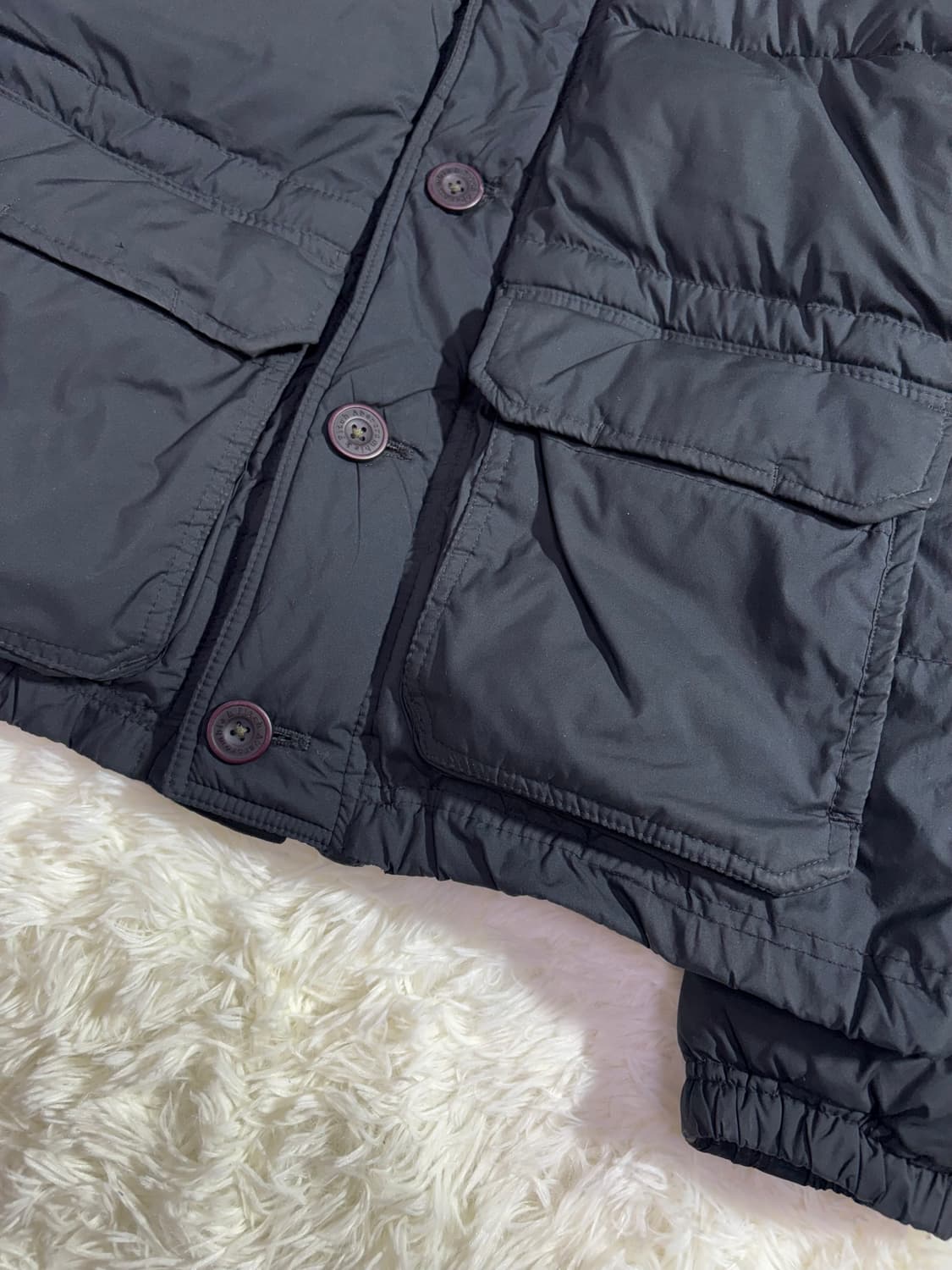 아베크롬비 블랙 패치 덕다운 패딩 상품이미지6