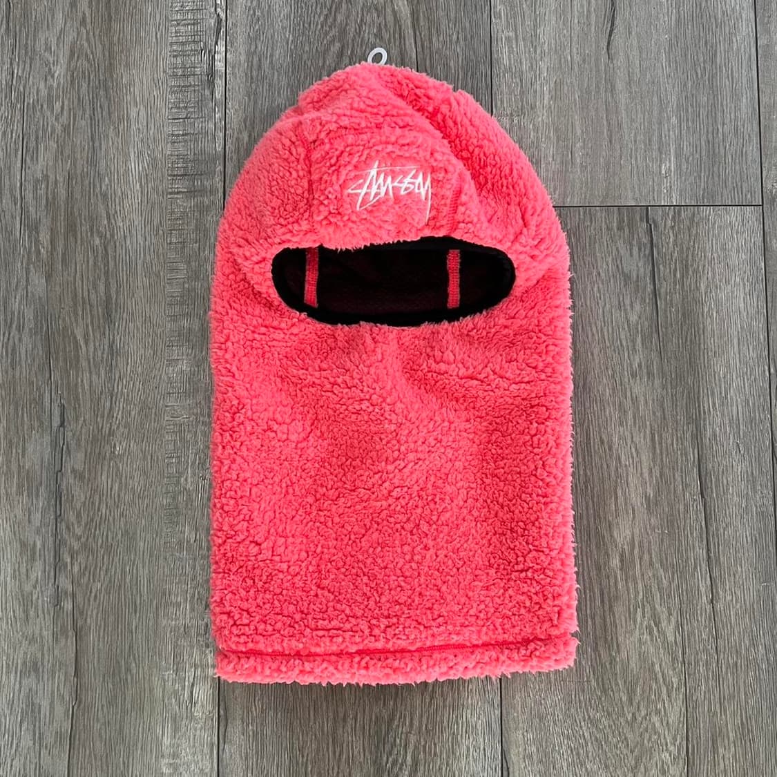 스투시 플리스 바라클라바 핑크 상품이미지1