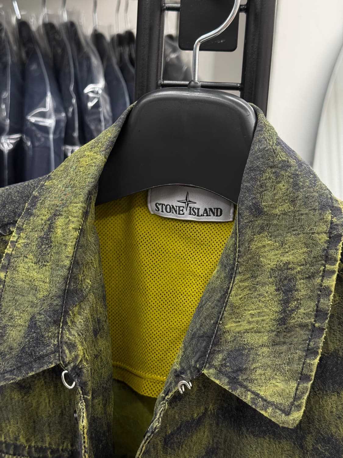 [M] 스톤아일랜드 DPM 자카드 오버셔츠 자켓 상품이미지4