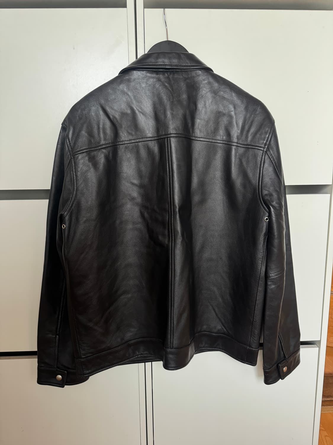 에이징ccc 가죽 자켓 XL 상품이미지2