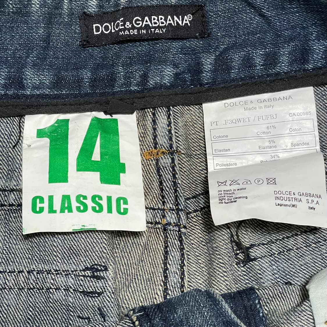 [34] 돌체앤가바나 데미지 청바지 상품이미지2