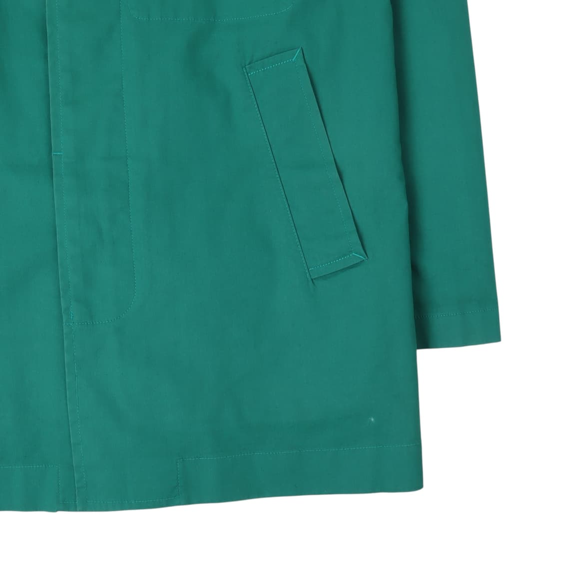 라코스테 민트 코튼 히든버튼 코트 상품이미지4