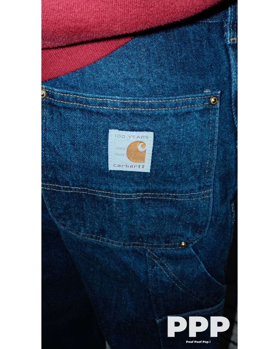 80s Carhartt Double knee Pants USA 상품이미지2