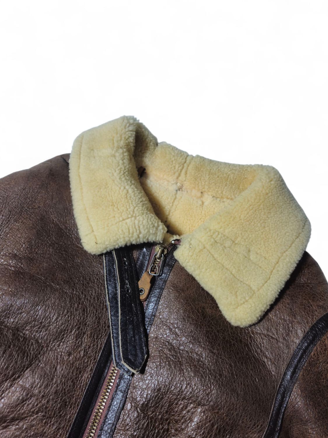 아비렉스 B-3 무통 무스탕 자켓 M 상품이미지5