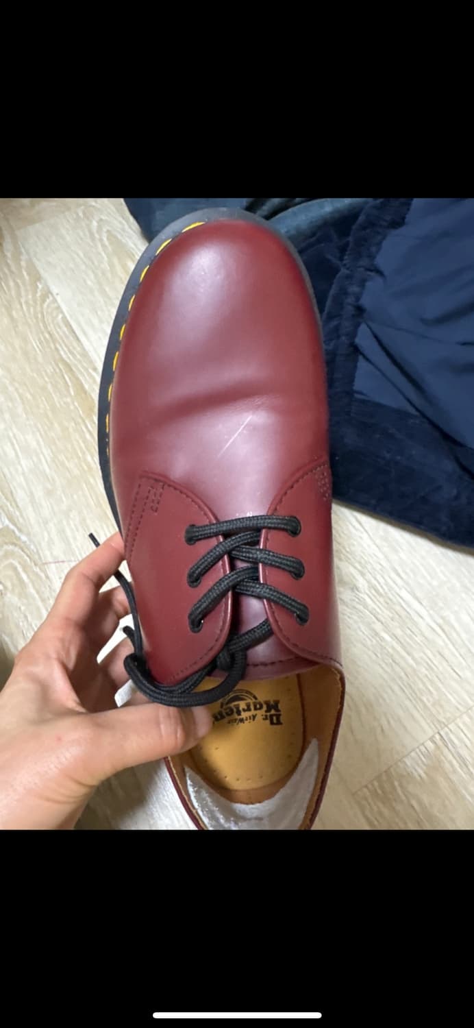 닥터마틴 체리레드 uk7 (260-265) 상품이미지2