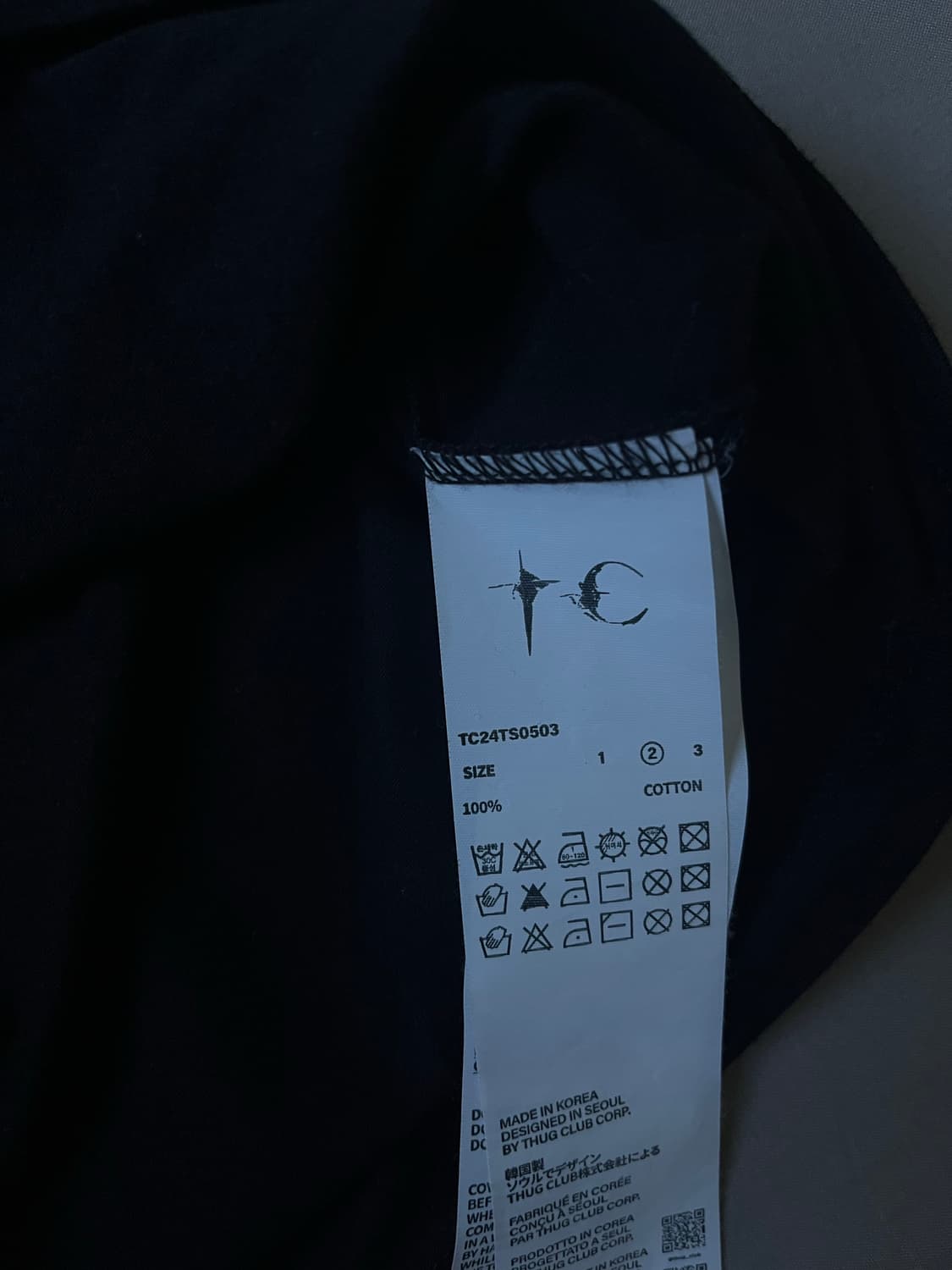 떠그클럽 탱크 탑 나시 블랙 [2] 상품이미지6