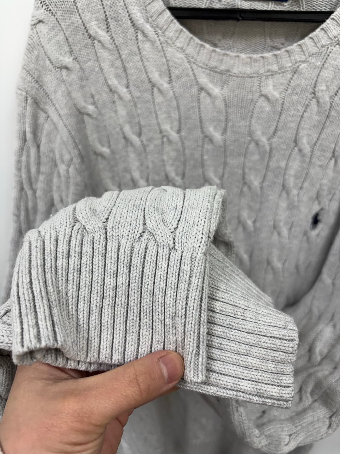 폴로랄프로렌 케이블 울 니트 상품이미지3