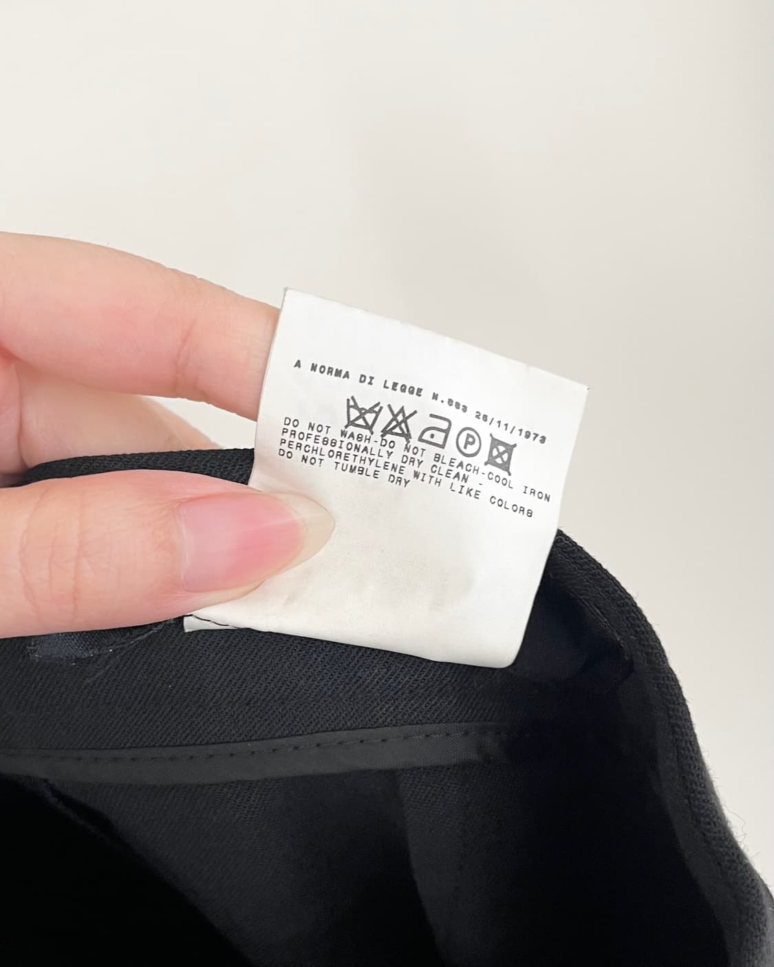 베르사체 팬츠 블랙 스트레이트 트라우저 상품이미지9