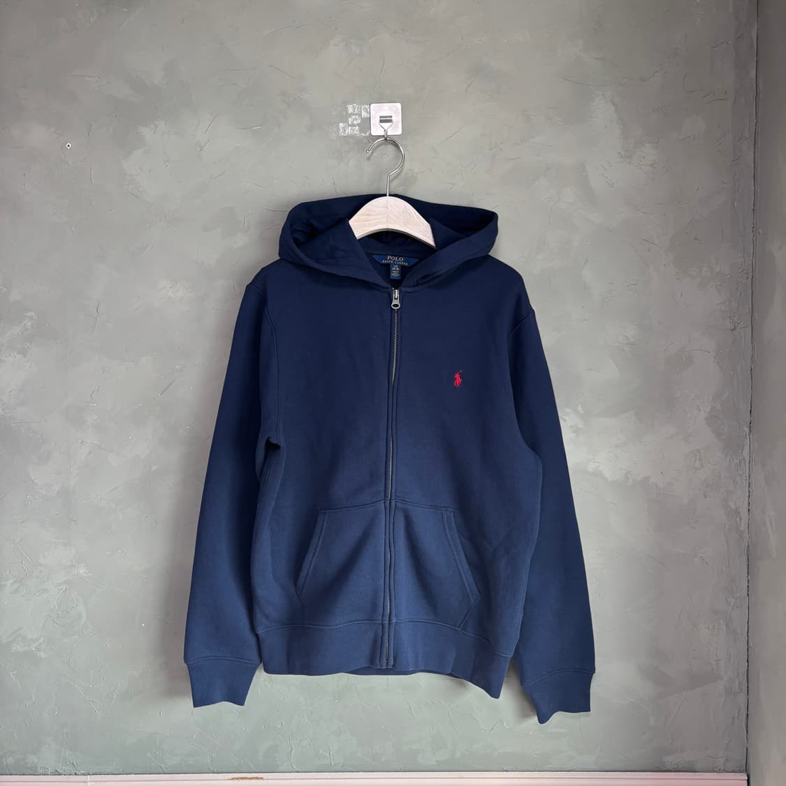폴로 랄프로렌 후드집업 네이비 상품이미지1