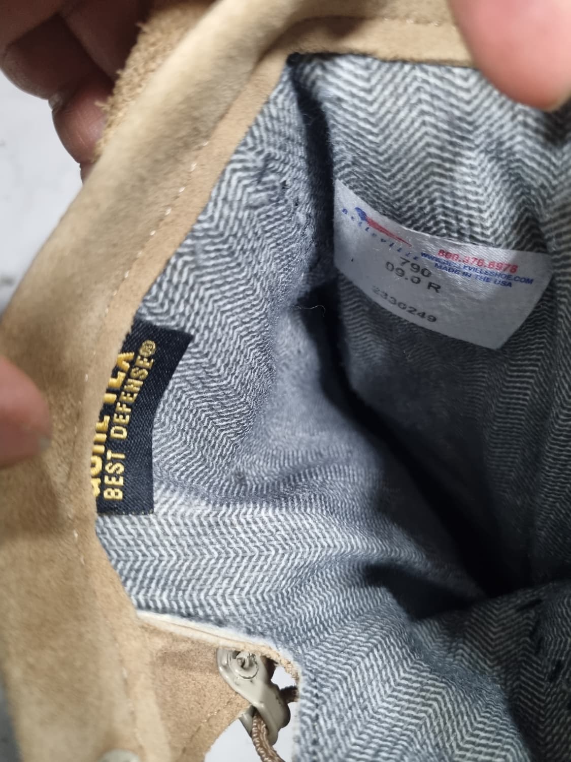 미군 베르빌 고어텍스 비브람 군화 상품이미지6