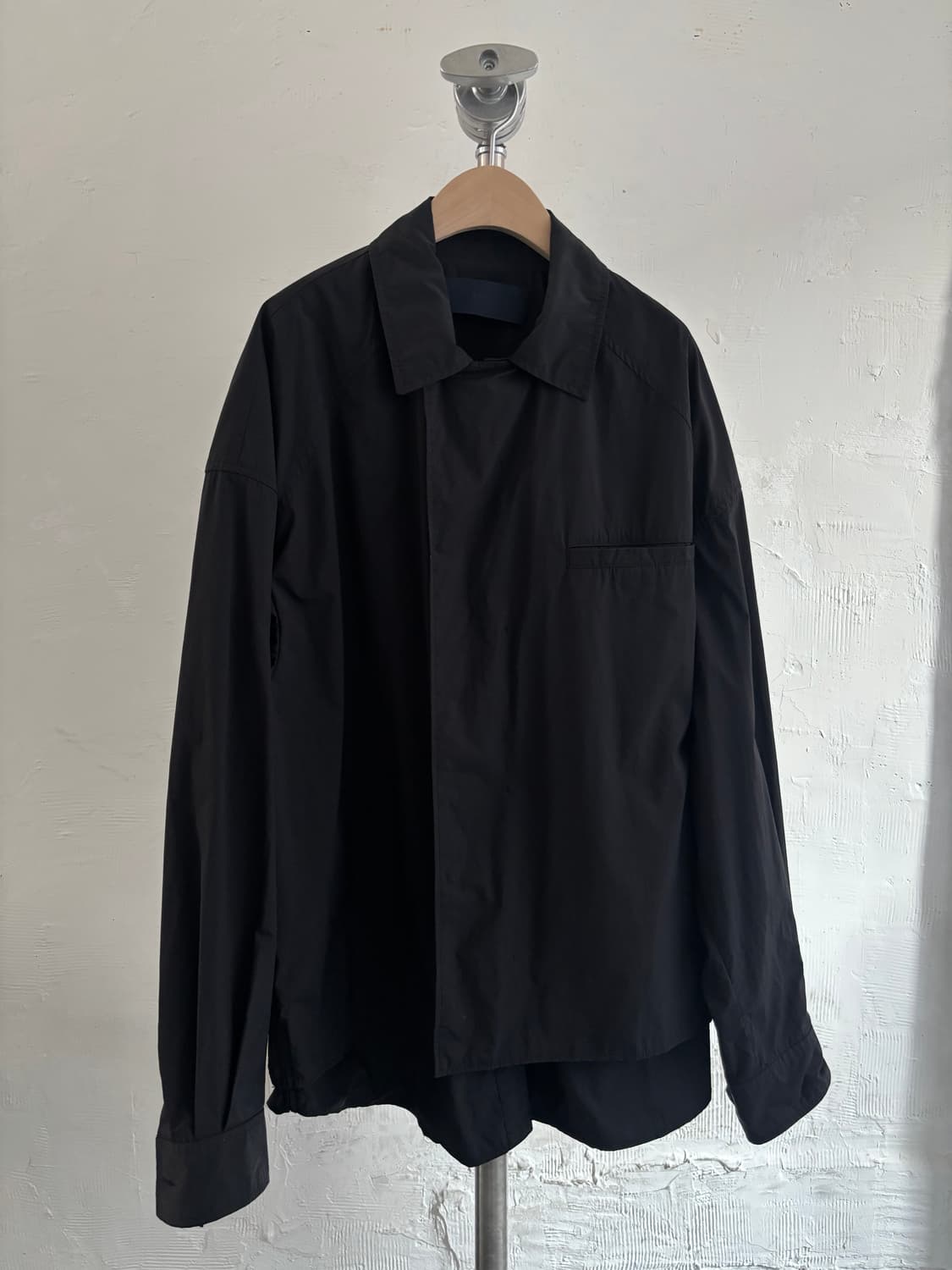 Juun.J 준지 23FW 나일론 레이어드 셔츠 자켓 상품이미지1