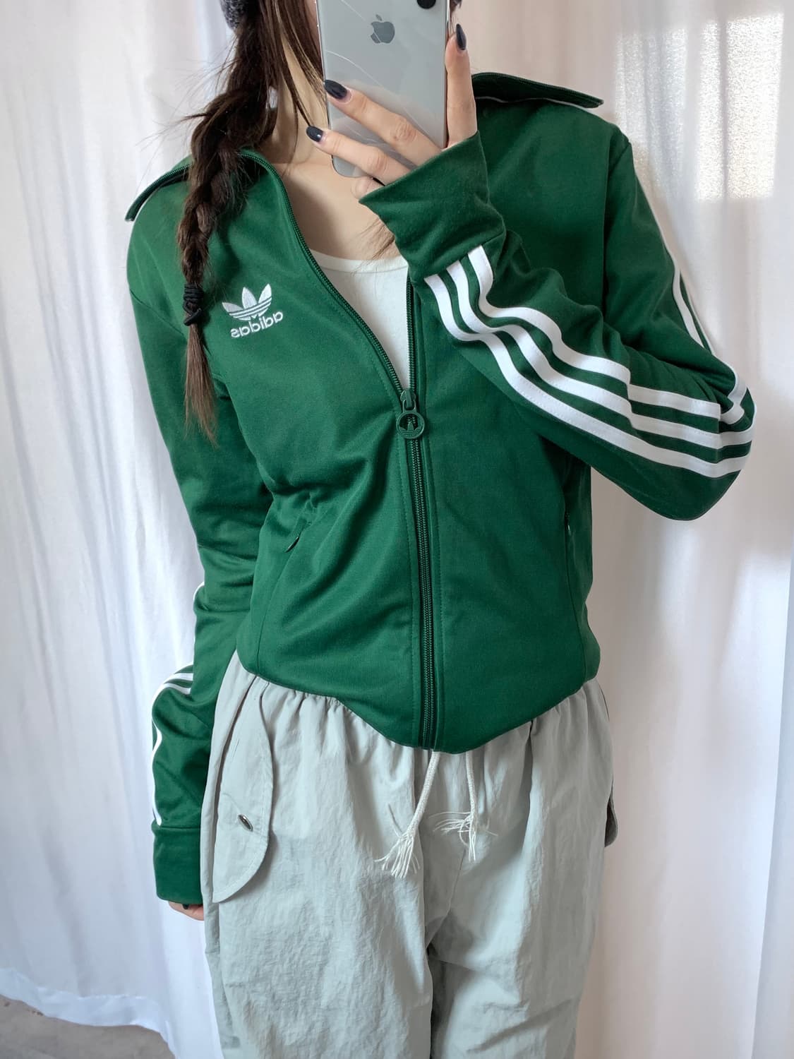 Adidas 아디다스 그린 파이어버드 트랙탑 상품이미지8