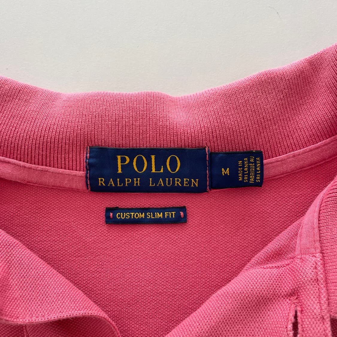 폴로 랄프로렌 핑크 PK 반팔 티셔츠 상품이미지8
