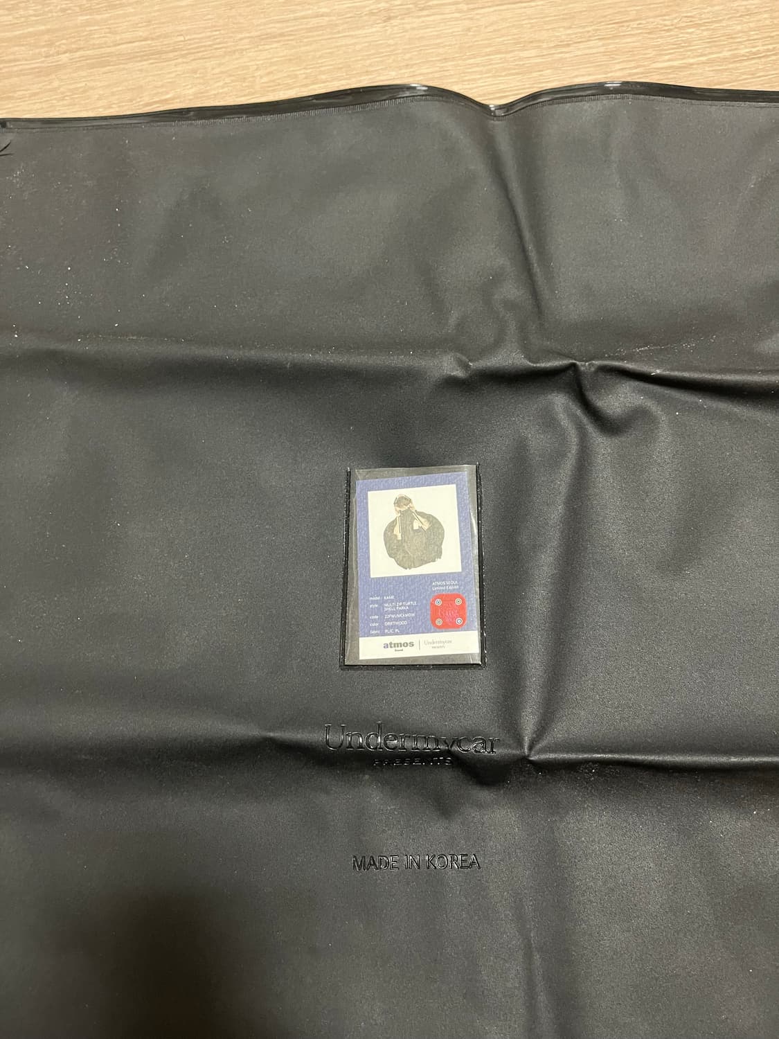 언더마이카 카메 멀티 지퍼 터틀 쉘 파카 드리프트우드 (1사이즈) 상품이미지4