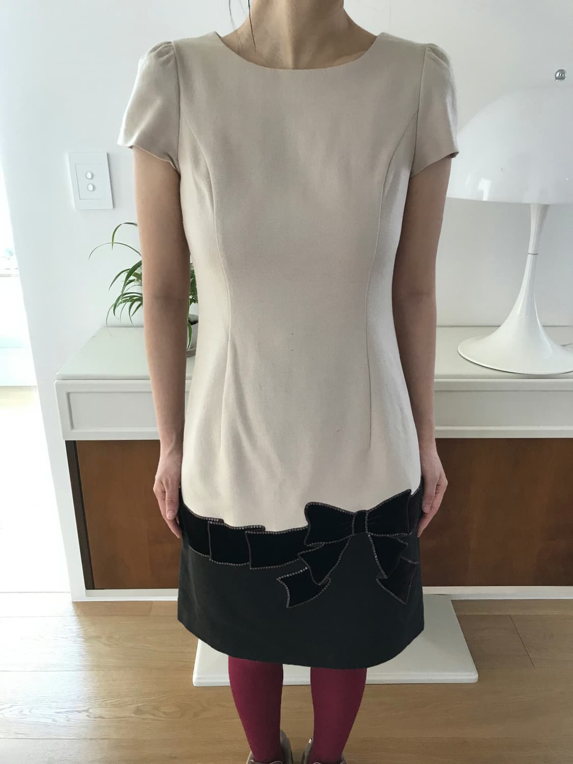 vintage ribbon one-piece 상품이미지4