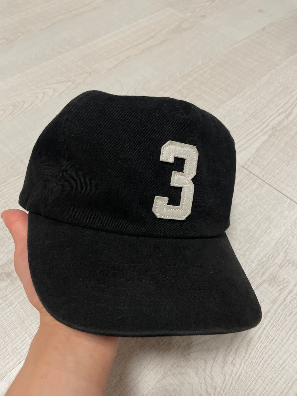 컬렉트피시스 3 볼캡 모자 블랙 상품이미지1