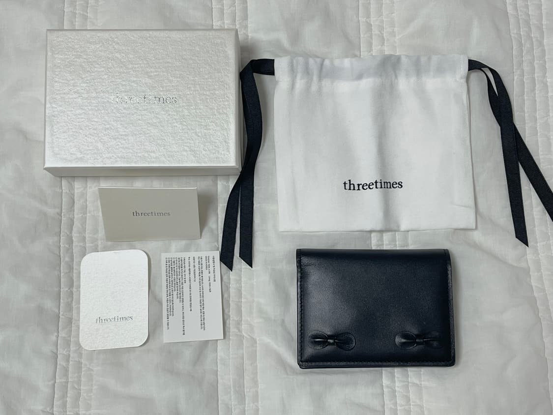 쓰리타임즈   Marshmallow fold wallet 상품이미지4