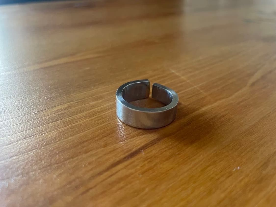 입생로랑 YSL 실버 스푼링 19호 반지 상품이미지3