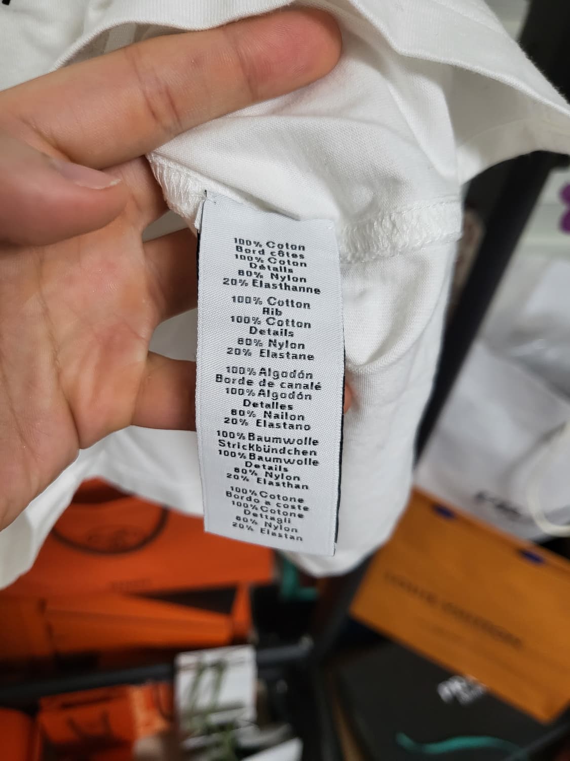 25SS 에르메스 반팔 티셔츠 m 상품이미지5