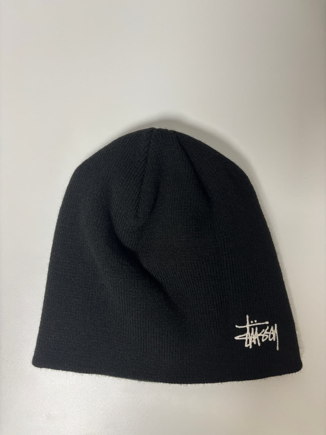 스투시 스컬캡 비니 블랙 상품이미지2