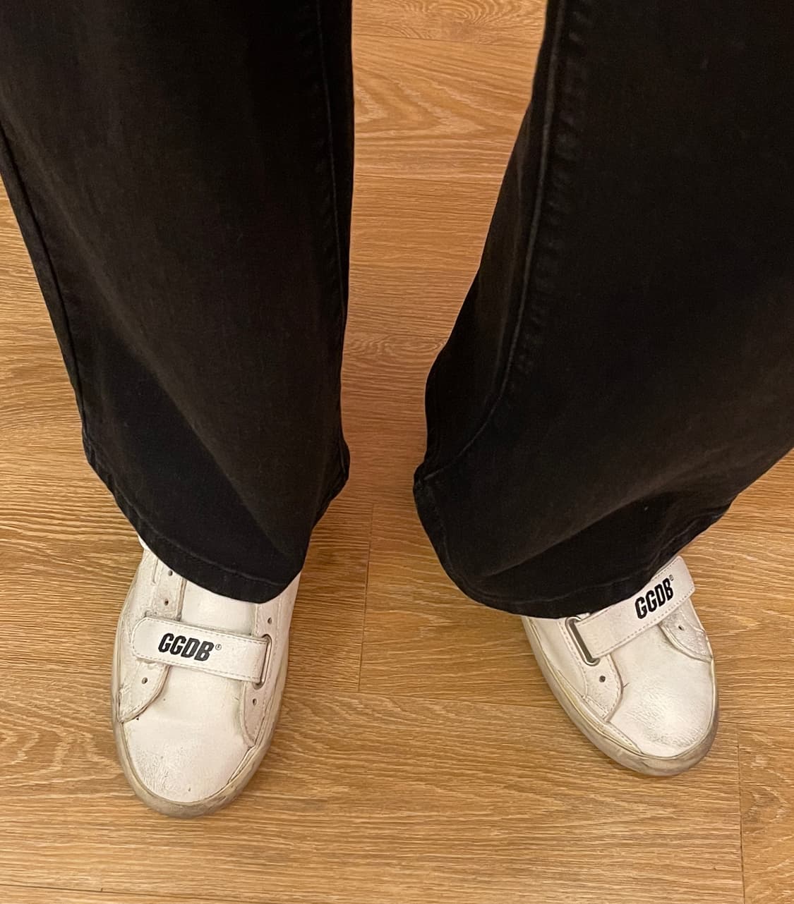 골든구스 올드스쿨에디션 벨크로 37(240) 사이즈 흰색 상품이미지8