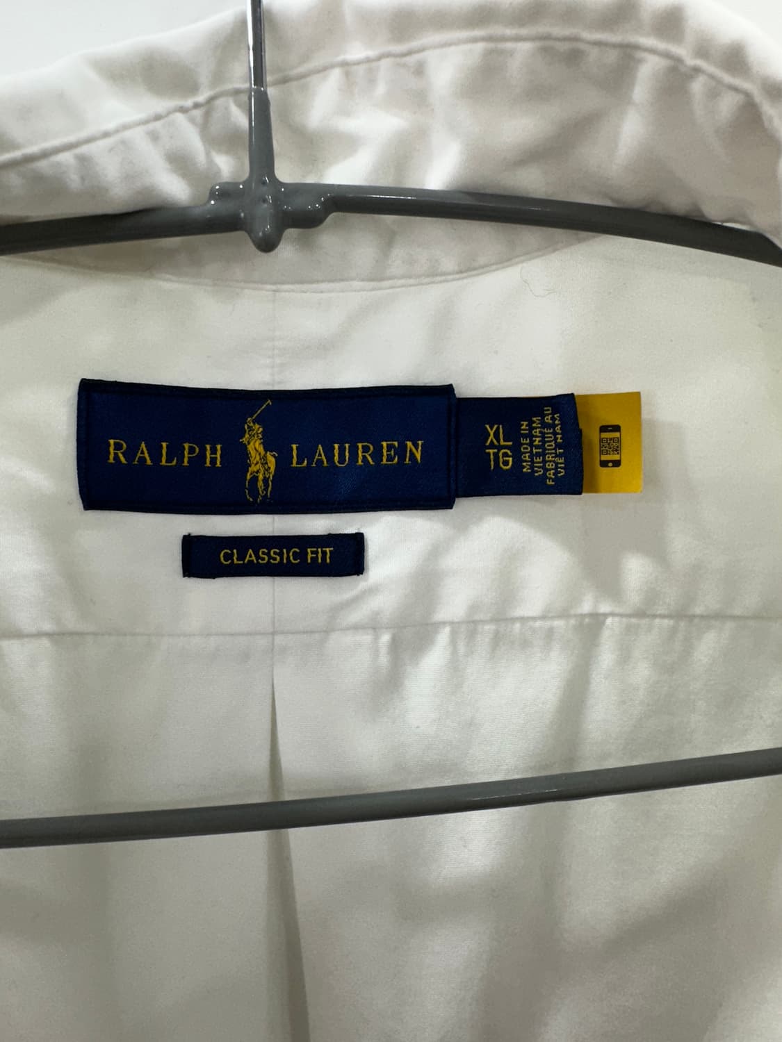 폴로 랄프로렌 옥스포드 셔츠 화이트 XL 상품이미지5