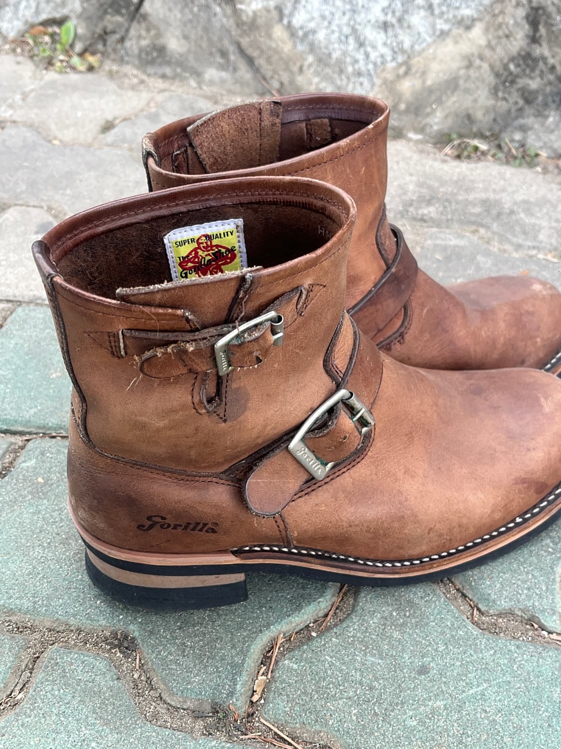 고릴라 엔지니어 부츠 HH-3204 브라운 260 상품이미지1