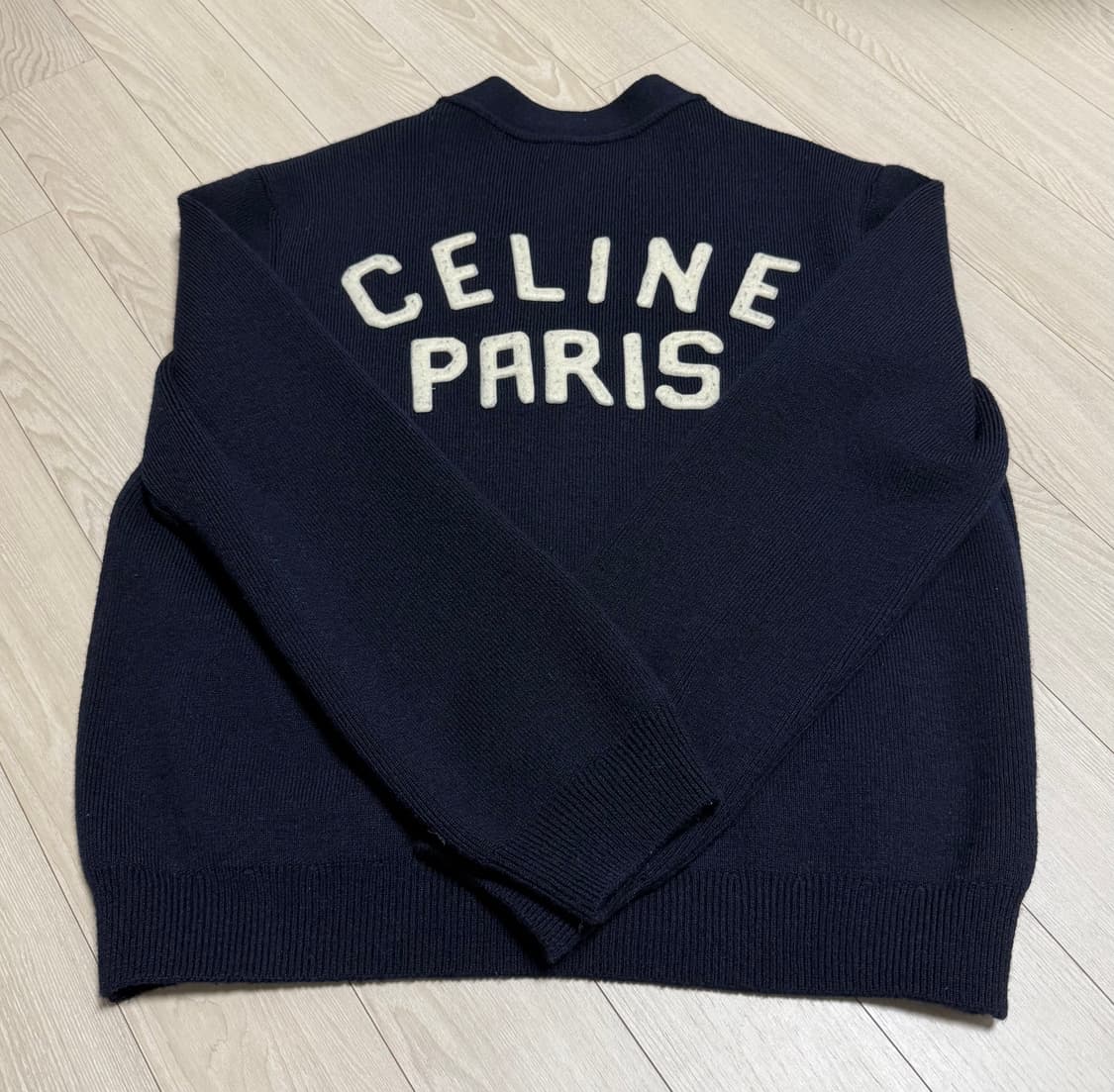 셀린느 울 컬리지 가디건 상품이미지3