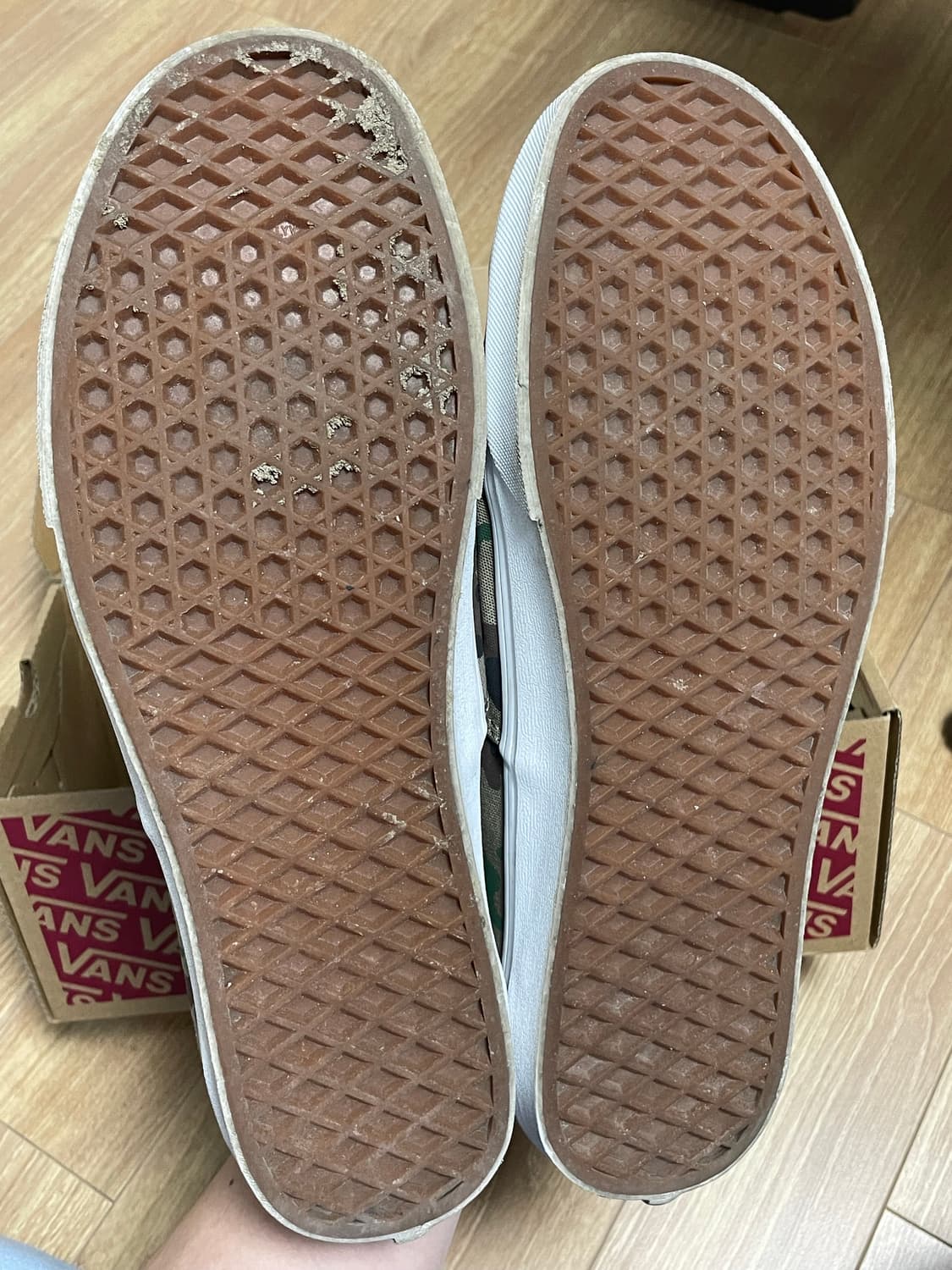 반스 어센틱 카모 올리브 상품이미지5