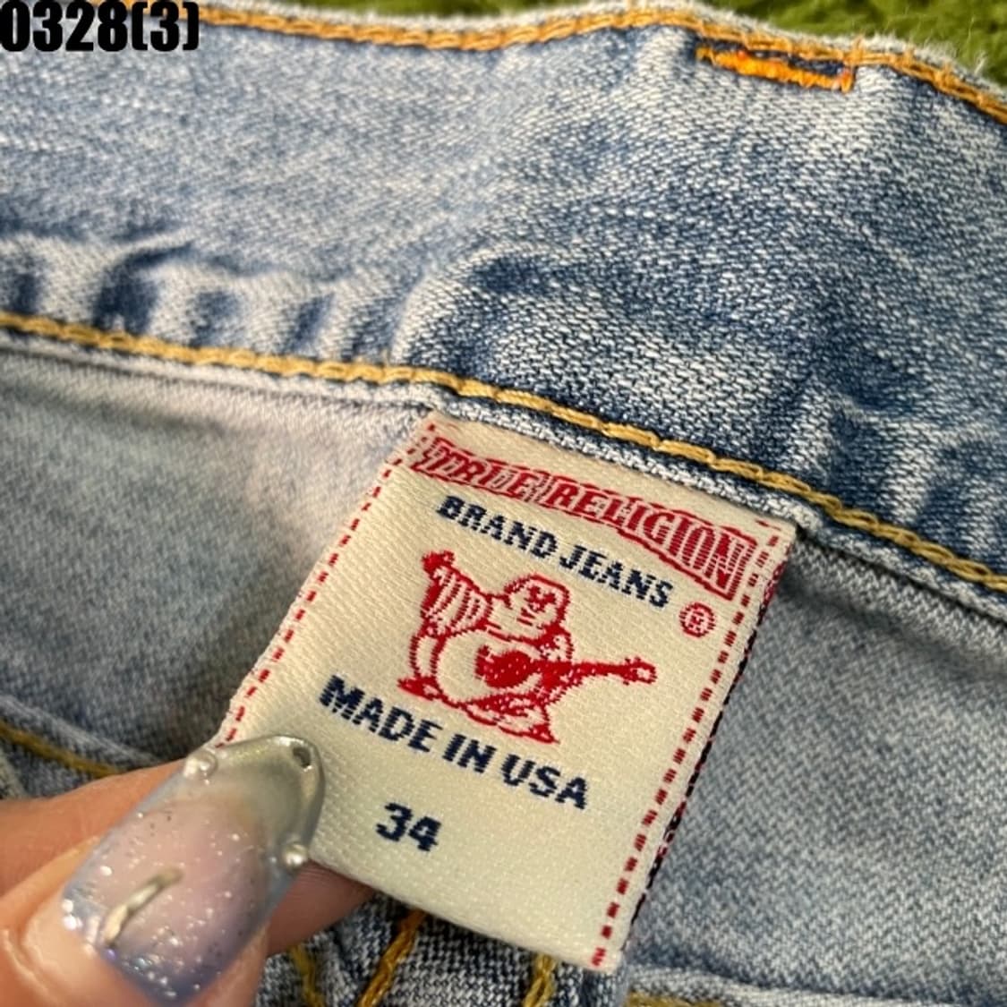 트루릴리젼 청바지 34 상품이미지5