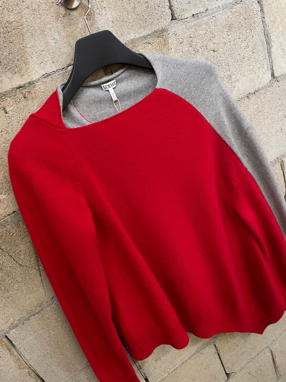 로에베 비대칭 캐시미어 니트  상품이미지3