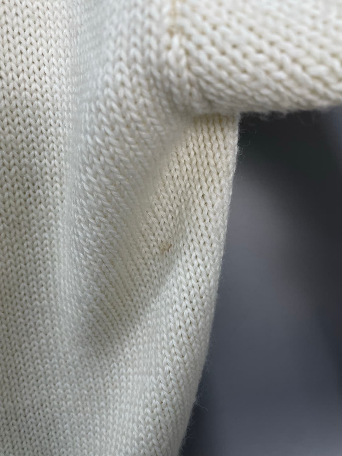 빈티지 울 혼방 브이넥 니트 가디건 H1520 상품이미지9