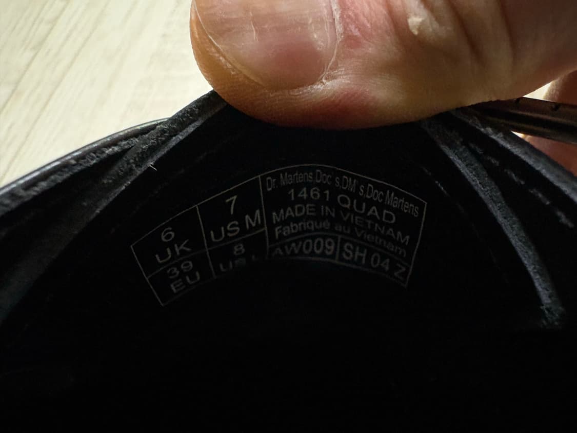 닥터마틴 1461 3홀 쿼드 250 상품이미지7