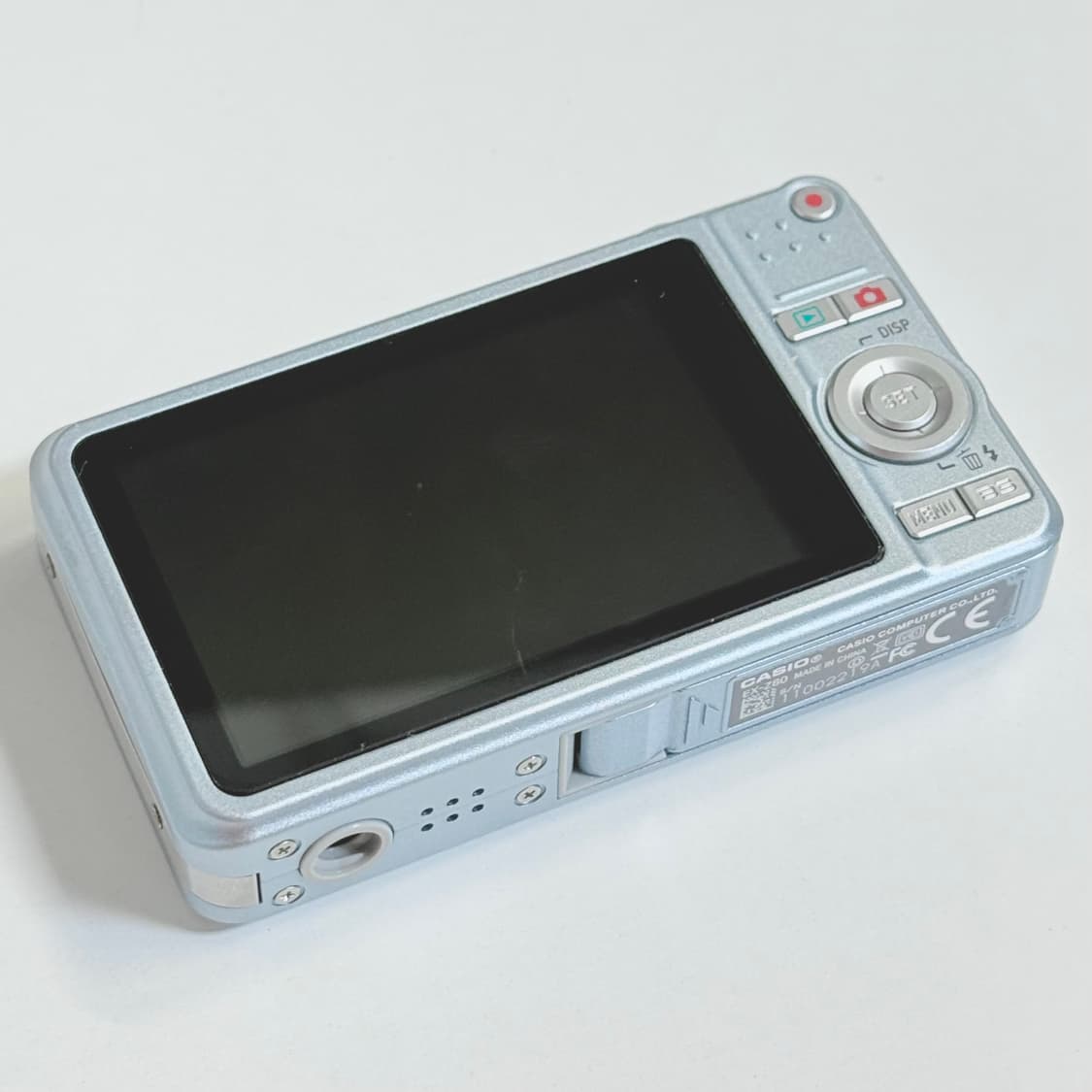 작례O) 빈티지 디카 CASIO EXILIM Z80 카시오 엑슬림 블루 상품이미지2