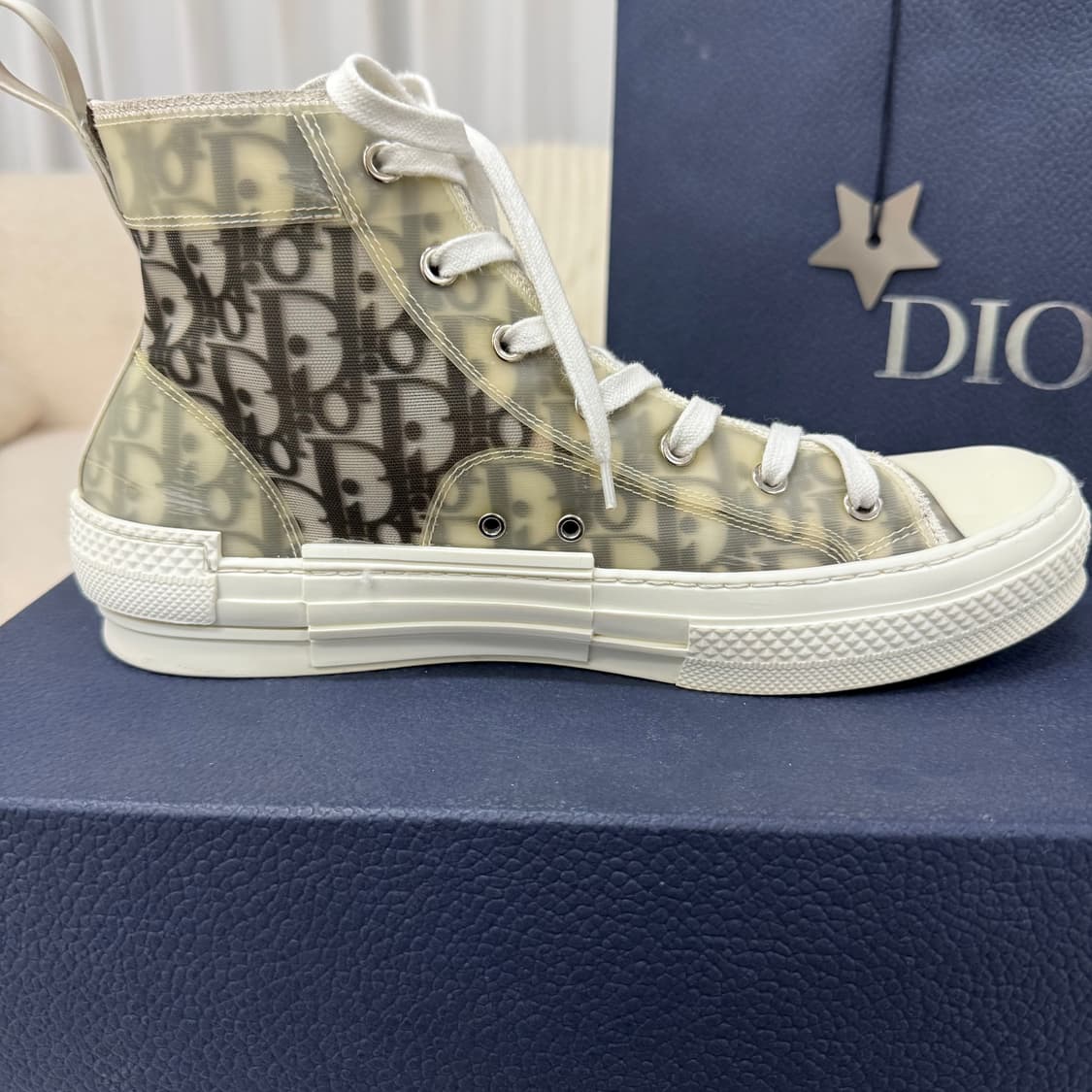 (당일출고) 디올 오블리크 하이탑 스니커즈 상품이미지7