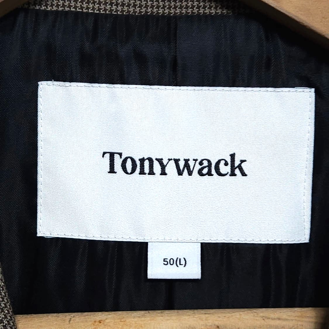 100)TONYWACK 토니웩 쓰리버튼 싱글 블레이저 자켓 상품이미지5