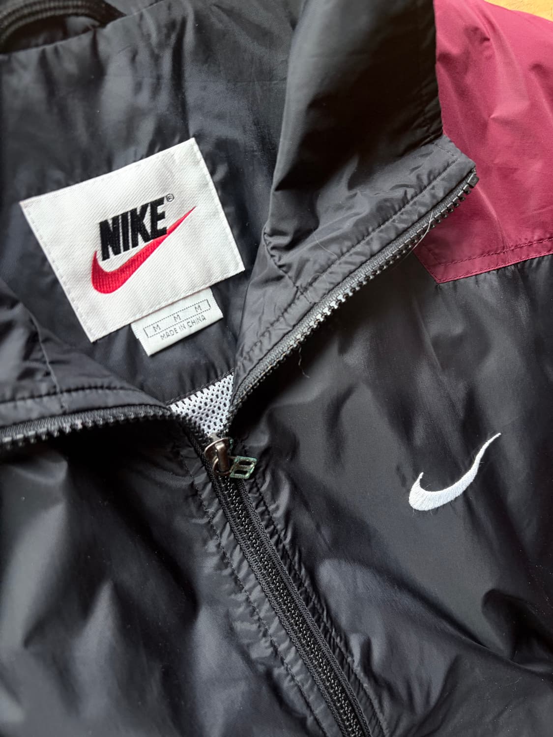 나이키 빈티지 삼색 배색 바람막이 상품이미지2