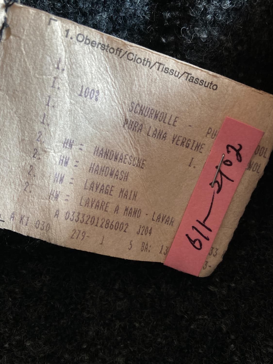 오스트리아 Steinbock 울 자켓 코트 (RIER 리에르 조상격) 상품이미지4