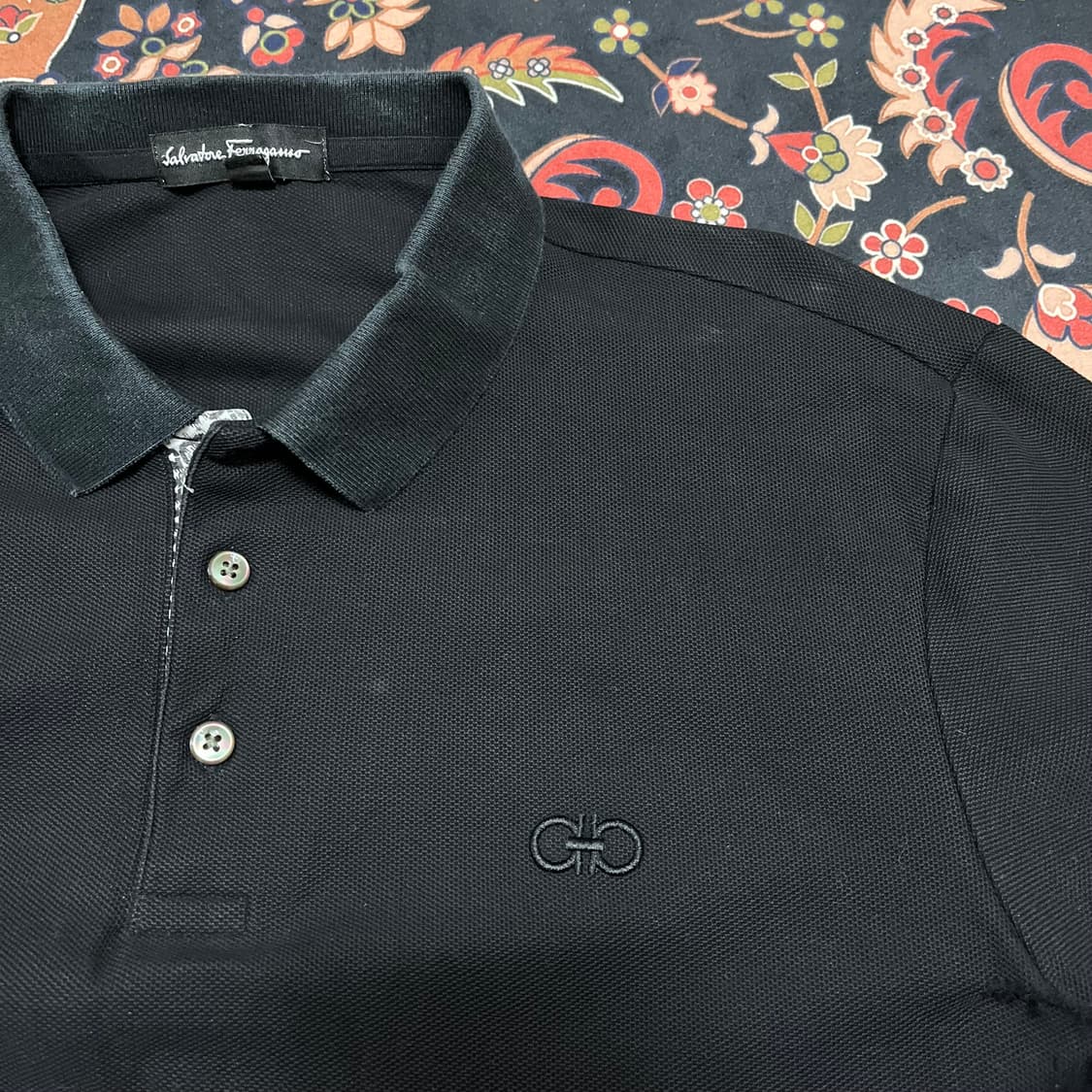 살바토레 페라가모 반팔 카라티 XL/105 상품이미지4