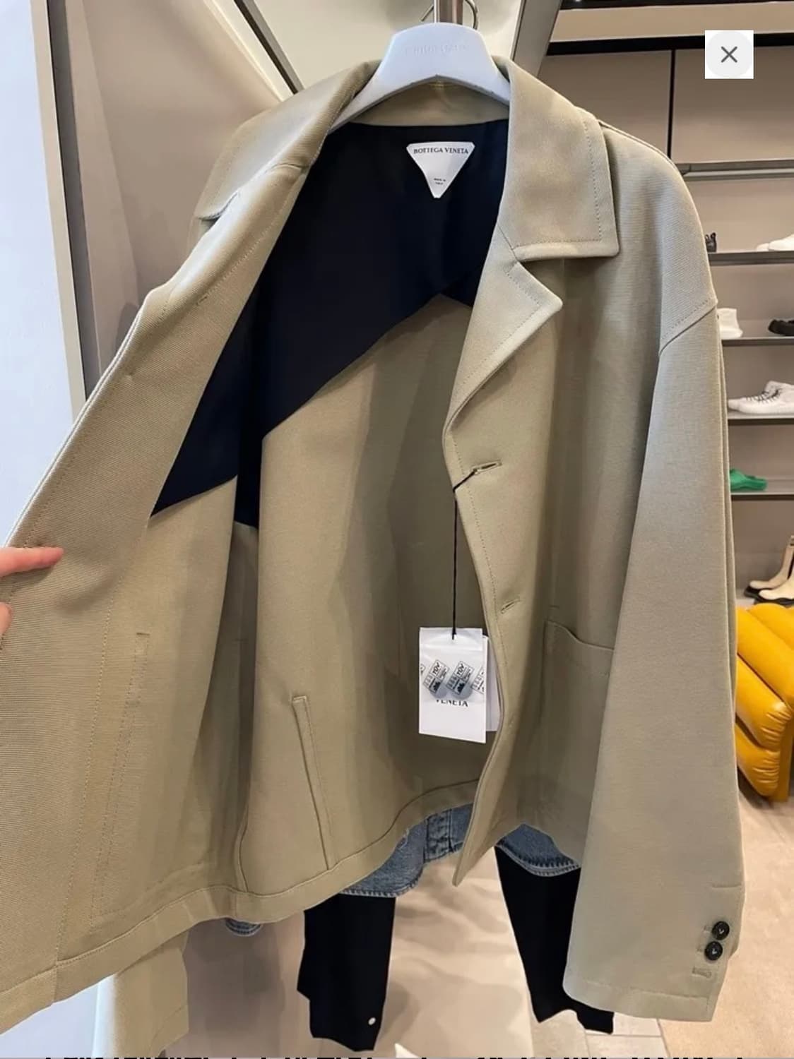 보테가베네타 / 오토맨 라이트 코튼 자켓 / 48 상품이미지4