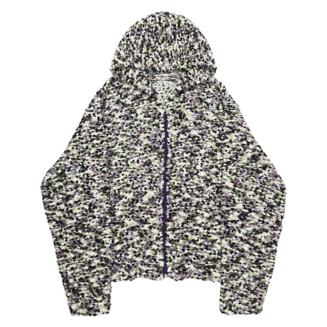 와이낫어스 부클 뽀글이 후드집업 자켓 상품이미지1