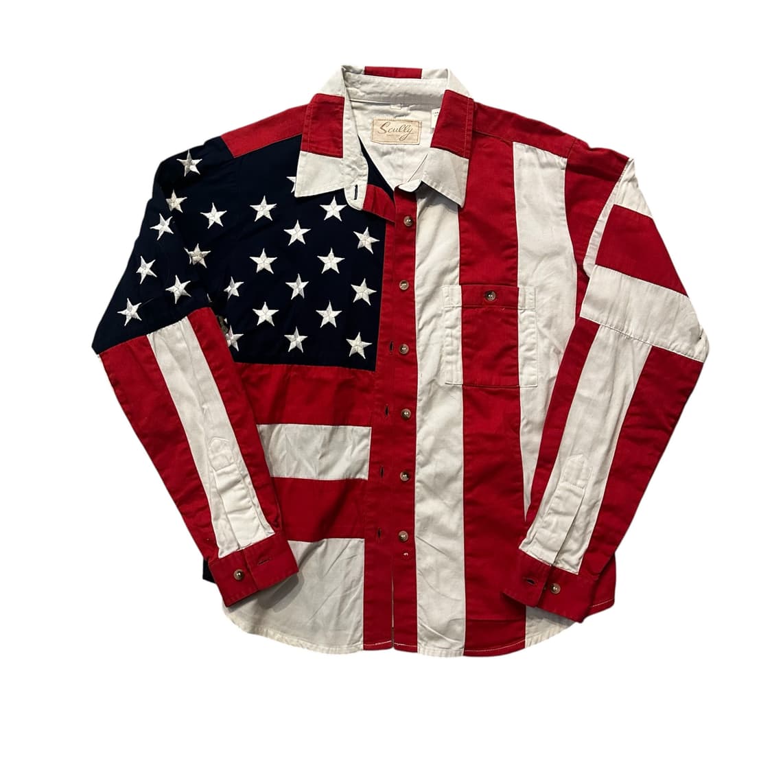 빈티지 성조기 USA Flag Shirt 셔츠 상품이미지1