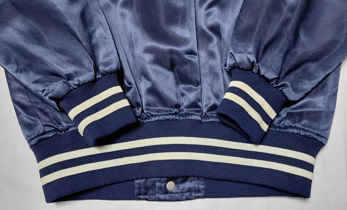 90s 미즈노 x MLB 뉴욕 양키스 사틴 스타디움 자켓 (160/S~M 상품이미지10