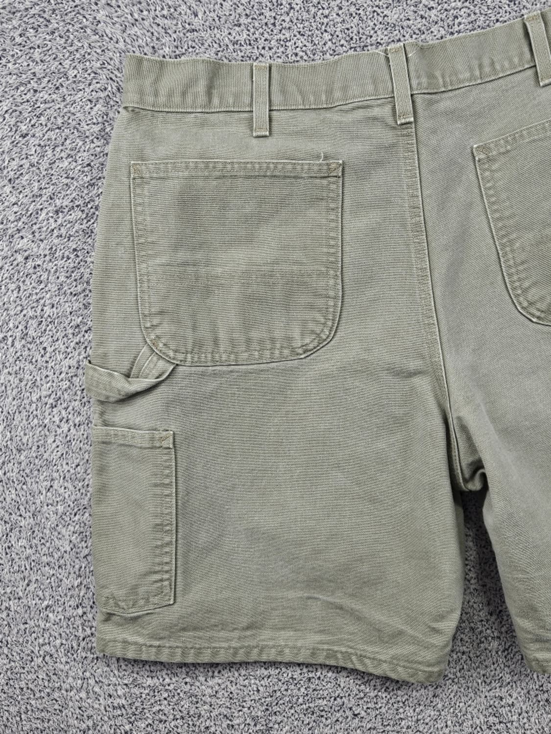 칼하트 덕캔버스 더블니 워크 쇼츠 반바지 커스텀 ( 36" )/11886 상품이미지9