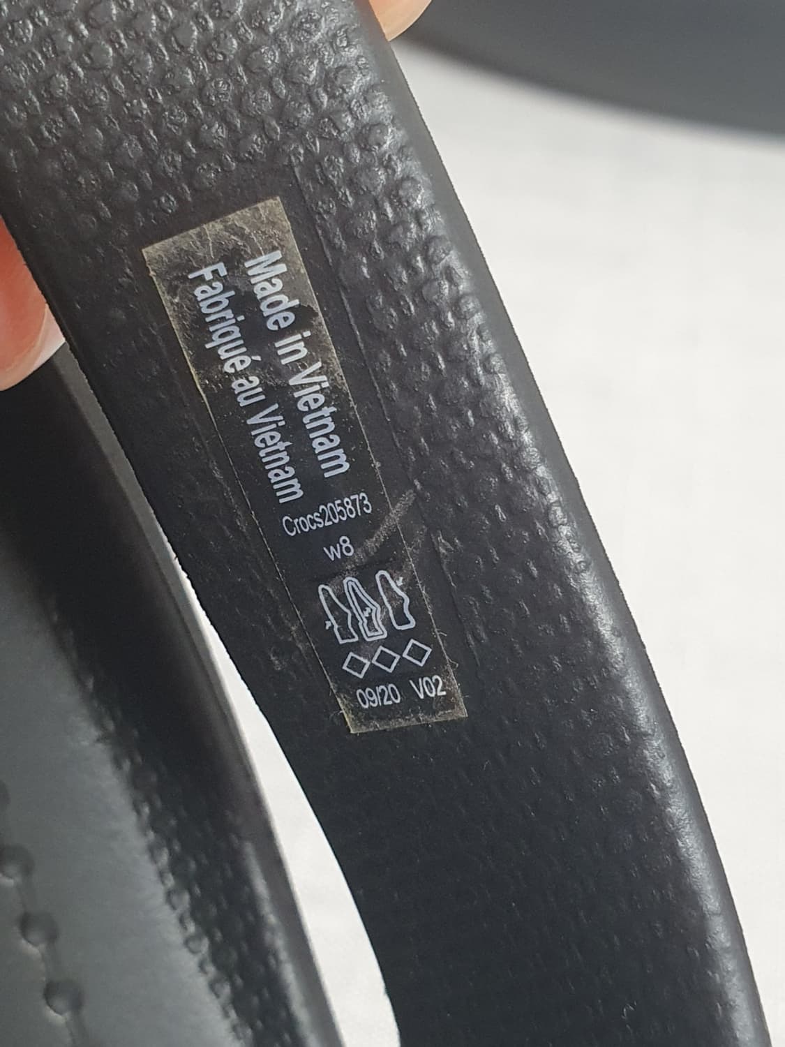 250mm 크록스 슬론 플랫슈즈 블랙 상품이미지9