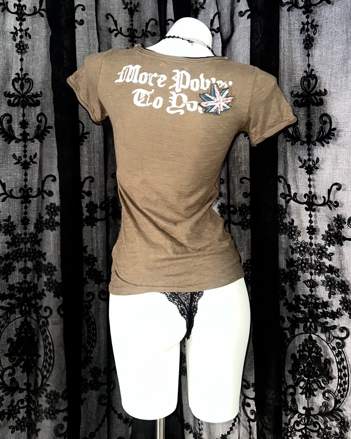 brown union jack graphic t-shirt 상품이미지4